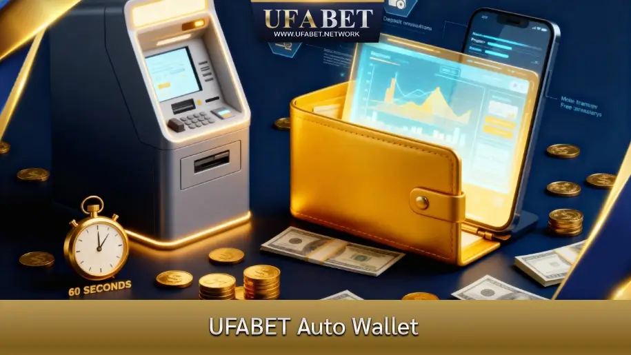 ระบบ Auto Wallet สามารถทำการฝากและถอนเงินได้เสร็จสิ้นอย่างสม่ำเสมอภายในเวลาประมาณ 60 วินาที