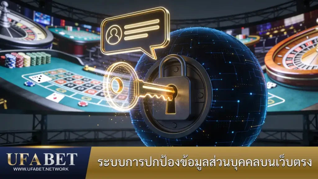 ระบบปกป้องข้อมูลส่วนบุคคลของ UFABET เว็บตรง ด้วยมาตรฐานความปลอดภัยสูง