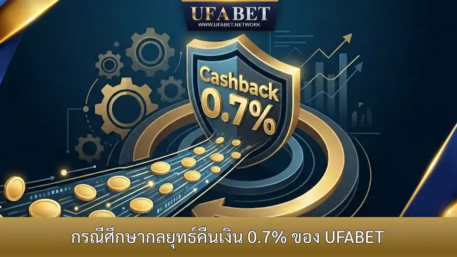 กรณีศึกษา UFABET คืนเงิน 0.7% ปฏิวัติวงการเดิมพันออนไลน์