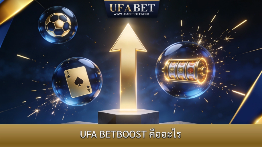 UFA BETBOOST ระบบเพิ่มอัตราการจ่าย แทงบอลออนไลน์ คาสิโน และสล็อต UFABET
