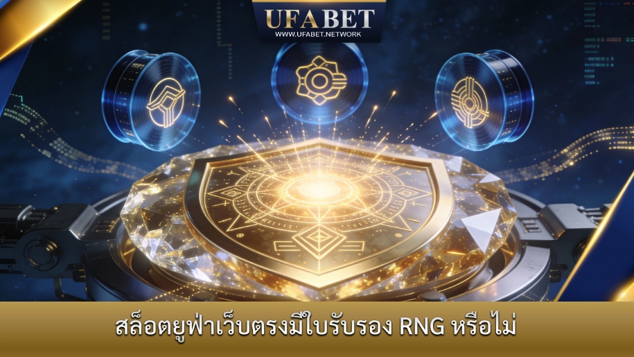สล็อตยูฟ่าเว็บตรง ใบรับรอง RNG มาตรฐานสากล ระบบเกมยุติธรรม โปร่งใส ตรวจสอบได้