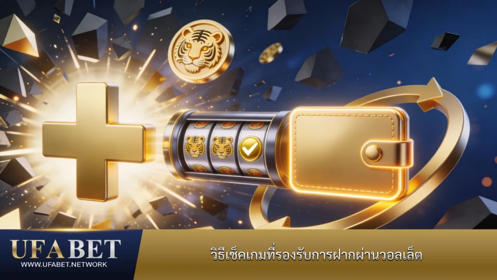 วิธีเช็กเกมสล็อตที่รองรับการฝากเงินผ่าน UFA Wallet เล่นได้ทันที ระบบอัตโนมัติ ปลอดภัย