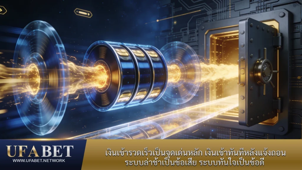 ระบบถอนเงิน UFABET เว็บตรง เงินเข้ารวดเร็วทันทีหลังแจ้งถอน สล็อตจ่ายจริง ไม่ล่าช้า