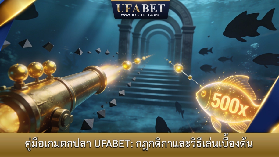 คู่มือเกมยิงปลา UFABET สำหรับผู้เริ่มต้น เข้าใจกติกาและวิธีเล่นเกมยิงปลาออนไลน์