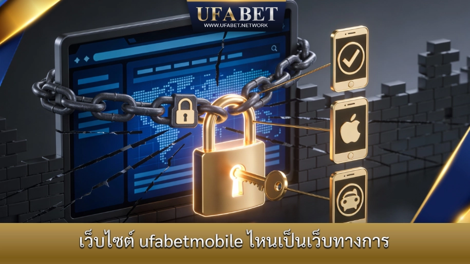 เว็บไซต์ ufabetmobile เว็บทางการสำหรับเข้าใช้งาน UFABET บนมือถืออย่างปลอดภัย