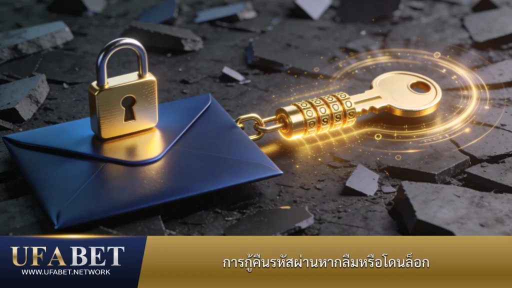 การกู้คืนรหัสผ่าน UFABET กรณีลืมรหัสหรือบัญชีถูกล็อก ด้วยระบบยืนยันตัวตนผ่านอีเมล