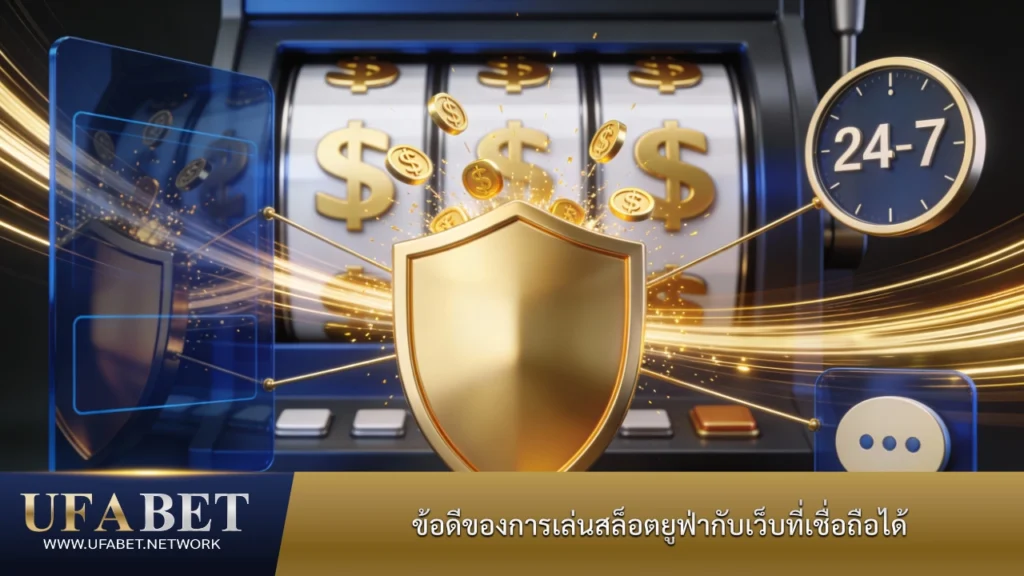 ข้อดีของการเล่นสล็อตยูฟ่ากับเว็บไซต์ที่เชื่อถือได้ ระบบปลอดภัยและจ่ายเงินตลอด 24 ชั่วโมง