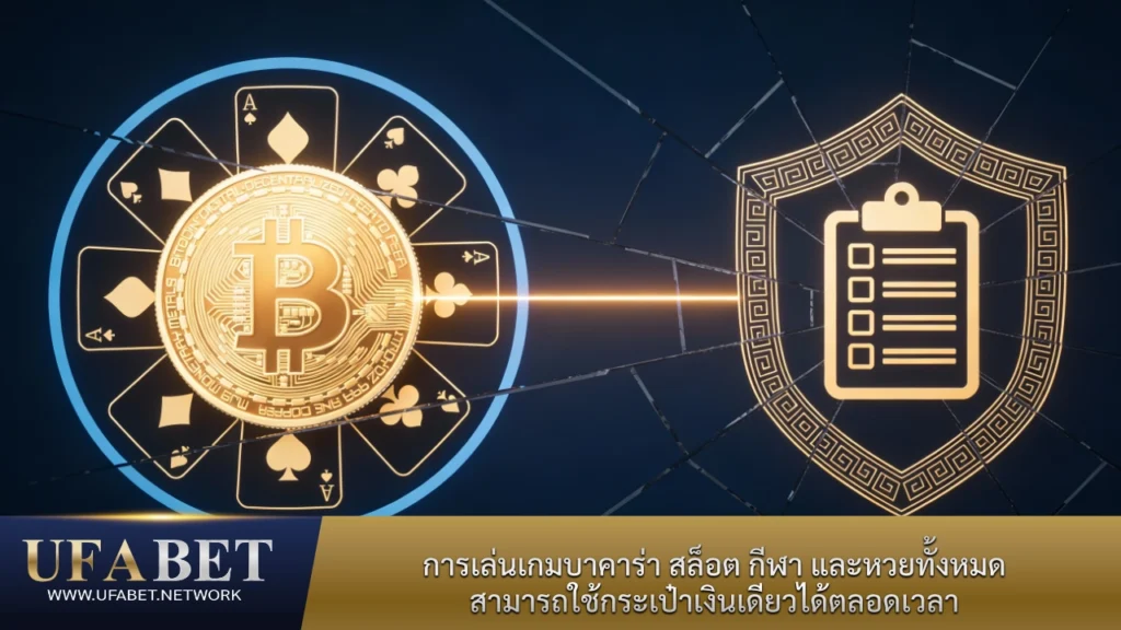 ระบบกระเป๋าเงินเดียว UFABET เล่นบาคาร่า สล็อต กีฬา และหวยได้ในบัญชีเดียว ปลอดภัย โปร่งใส