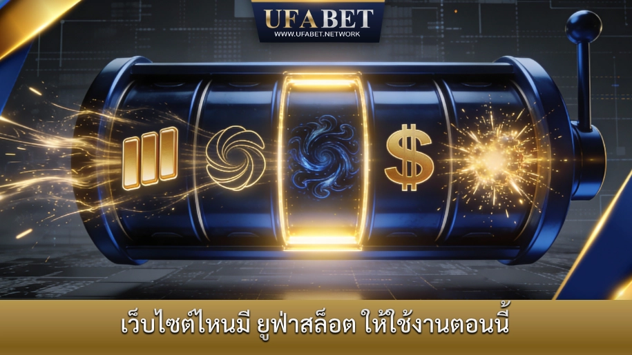 เว็บไซต์ UFABET ที่มียูฟ่าสล็อตให้ใช้งานตอนนี้ เกมสล็อตออนไลน์ ระบบเสถียร