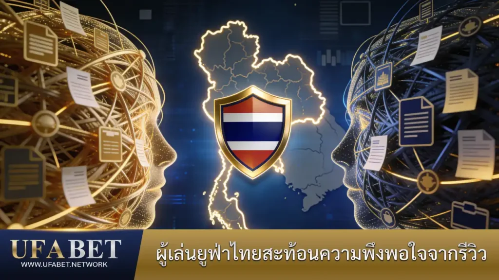 ภาพสะท้อนความพึงพอใจของผู้เล่นยูฟ่าไทยจากรีวิว ผ่านระบบที่ออกแบบให้เหมาะกับผู้ใช้งานในประเทศไทย